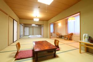 Istumisnurk majutusasutuses Hotel Yudanaka