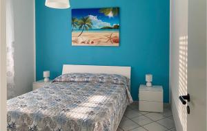 Posteľ alebo postele v izbe v ubytovaní Pet Friendly Home In Ispica With Wifi