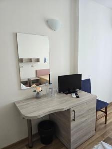 TV a/nebo společenská místnost v ubytování Complex Astra