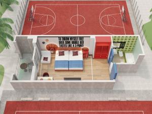 Půdorys ubytování Hotel Magic Sports 4