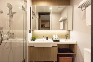 Баня в CM Serviced Apartment Shenzhen Dongmen