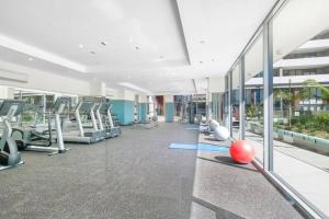 Fitness centrum a/nebo fitness zařízení v ubytování Macquarie Park Paradise-City View
