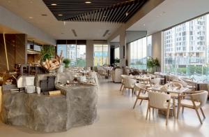 Χώρος καθιστικού στο M Hotel Danang