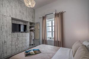 Posteľ alebo postele v izbe v ubytovaní Ble Oneiro villa CRYSTAL