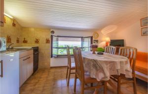 Η κουζίνα ή μικρή κουζίνα στο 2 Bedroom Cozy Apartment In Secovlje