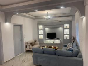 TV a/nebo společenská místnost v ubytování Villa ROMEO