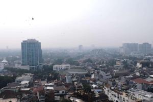 Γενική άποψη της πόλης Μπαντούνγκ ή θέα της πόλης από  αυτό το διαμέρισμα