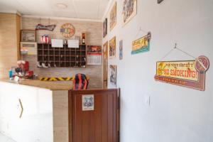 Kuchyň nebo kuchyňský kout v ubytování Hostal Virginia