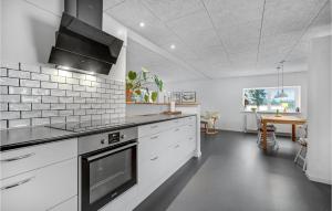 Η κουζίνα ή μικρή κουζίνα στο Cozy Home In Silkeborg With Kitchen +12 φωτογραφίες