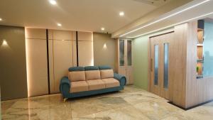 Hotel Hive Inn - Kozhikode的休息区