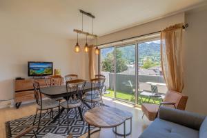 Et tv og/eller underholdning på Eden Lac et Montagnes