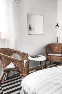 Setusvæði á Gårdens & Apotekarns B&B