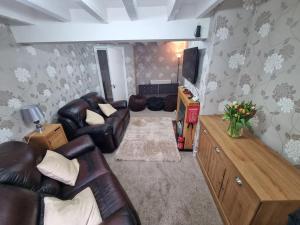 Posezení v ubytování Ashlors Holiday Home, Historic Bridlington Old Town