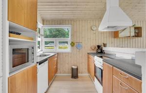 Kuchyň nebo kuchyňský kout v ubytování Four-Bedroom Holiday Home In Aabenraa + 19 fotografií