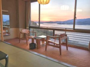Landskap semula jadi dekat dengan ryokan