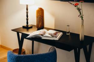 Knihovna v bed and breakfast
