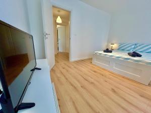 TV a/nebo společenská místnost v ubytování Residence Zar 6