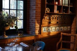 Nápoje v ubytování Auberge du chateau de Leignon + 25 fotografií