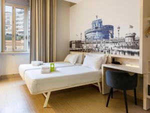 Postel nebo postele na pokoji v ubytování B&B Hotel Roma Trastevere