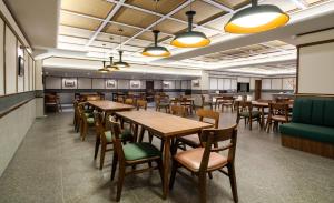 Restaurace v ubytování A Memory Hotel-Hotel in the Garden, Beijing Daxing International Airport, Beijing Aerospace Museum, Beijing Wildlife Park, Free daily necessities, Free night snack, Free laundry, English communication well, Free travel advice