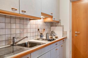 Kuchyň nebo kuchyňský kout v ubytování Appartments Reichegger + 37 fotografií