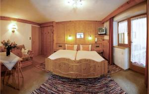A bed or beds in a room at Ferienwohnung Mit Ausblick