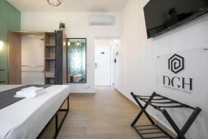 TV a/nebo společenská místnost v ubytování DOMINA Guest House