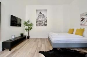Posteľ alebo postele v izbe v ubytovaní Standard Apartment by Hi5 - Rákóczi 23 Studio