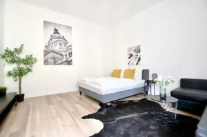 Posteľ alebo postele v izbe v ubytovaní Standard Apartment by Hi5 - Rákóczi 23 Studio
