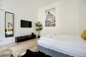 Posteľ alebo postele v izbe v ubytovaní Standard Apartment by Hi5 - Rákóczi 23 Studio