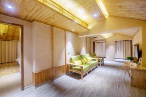 Hongfu Villa - Zhangjiajie National Forest Park West Gate客房内的一张或多张床位