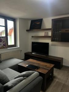 TV a/nebo společenská místnost v ubytování Kuky's Val di Sole Retreat