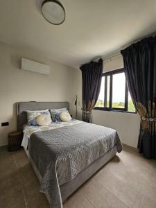 Una cama o camas en una habitación de Apartment Daria