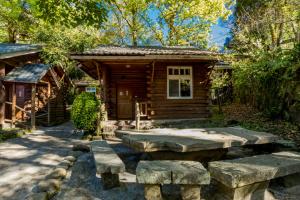 Vrt pred nastanitvijo Xiangquan Leisure B&B
