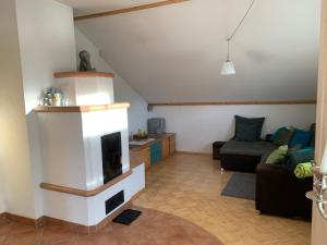 Kuchyň nebo kuchyňský kout v ubytování Appartement Kammblick