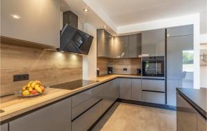 Kuchyň nebo kuchyňský kout v ubytování Three-Bedroom Apartment In Barban