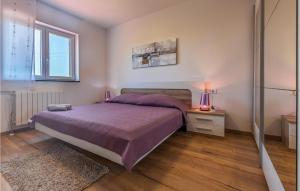 Postel nebo postele na pokoji v ubytování Three-Bedroom Apartment In Barban