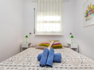 Posteľ alebo postele v izbe v ubytovaní Apartment Fané de Dalt by Interhome