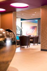 Predel za sedenje v nastanitvi BRIT HOTEL - RESTAURANT Saint-Brieuc Langueux