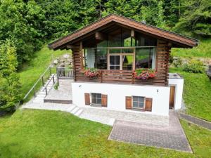 Vonkajšia záhrada v ubytovaní Schöneben Abben Hütte