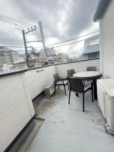 Balkón nebo terasa v ubytování Hananosato Hotel 池袋本店