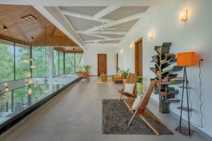 Fitness centrum a/nebo fitness zařízení v ubytování SaffronStays Sonnet