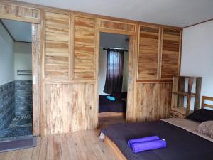 Postel nebo postele na pokoji v ubytování Batur Twin house