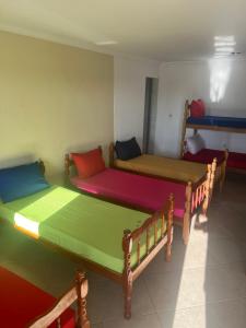 Ένα ή περισσότερα κρεβάτια σε δωμάτιο στο Hotel Ita Avenida