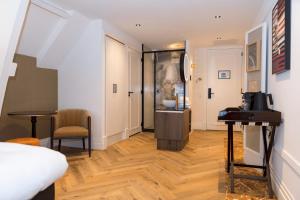 Χώρος καθιστικού στο Boutique Hotel Jersey