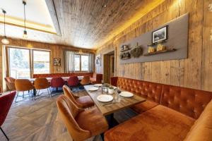 Ruang duduk di Nationalpark Chalet Blessachkopf