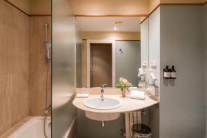 Koupelna v ubytování Hotel Ciudad de Valladolid