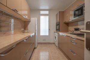 Kuhinja oz. manjša kuhinja v nastanitvi Loft des Crêtes vue mer