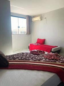 Ένα ή περισσότερα κρεβάτια σε δωμάτιο στο Hotel Ita Avenida