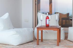 Postel nebo postele na pokoji v ubytování Villas Maher One